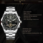 AOKULASIC Top Brand Men’s Mechanical Skeleton Luxury Watch