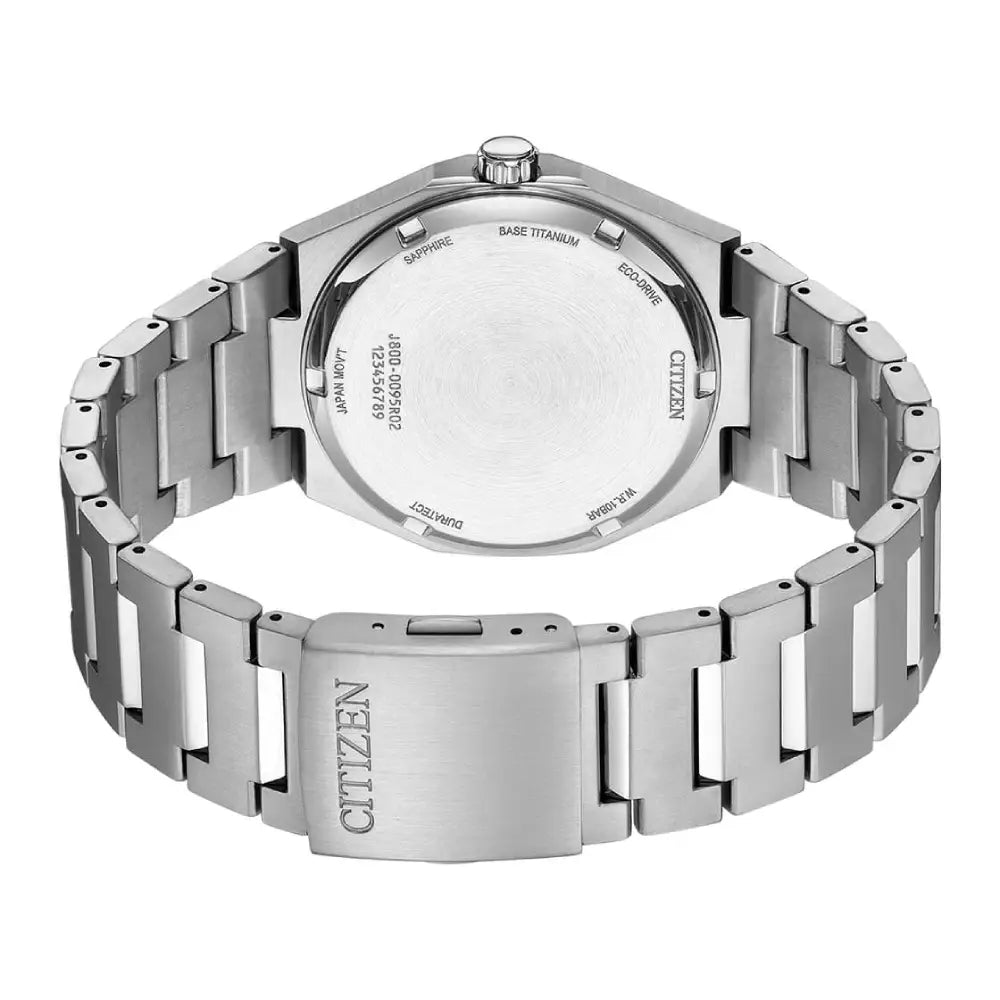 Citizen Eco-Drive AW0130-85A White Dial Titanium  Men'sWatch