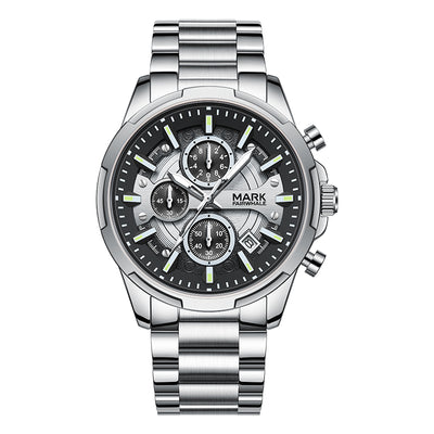 Mark Fairwhale - Luxury Stainless Steel Quartz Chronograph For Men's