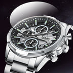 Mark Fairwhale - Luxury Stainless Steel Quartz Chronograph For Men's