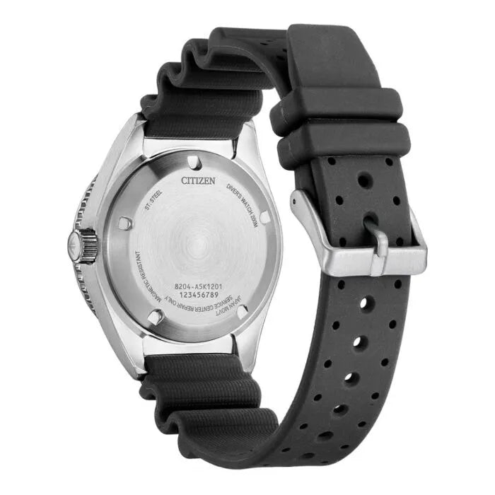Citizen Promaster Marine NY0120-01Z Orange Dial 41mm Rubber Strap Men's Watch
