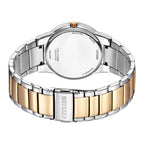 Citizen Eco-Drive Axiom AU1064-85A Silver Dial 40mm Two-Tone Stainless Steel Men's Watch