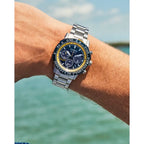 Citizen Promaster CA4667-53L Air Navihawk "Blue Angels" Eco-Drive Chronograph Blue Dial Stainless Steel Men's Watch