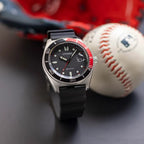 Citizen Eco-Drive Sport "Coke Bezel" AW1769-10E Black Dial 43mm Rubber Strap Men's Watch